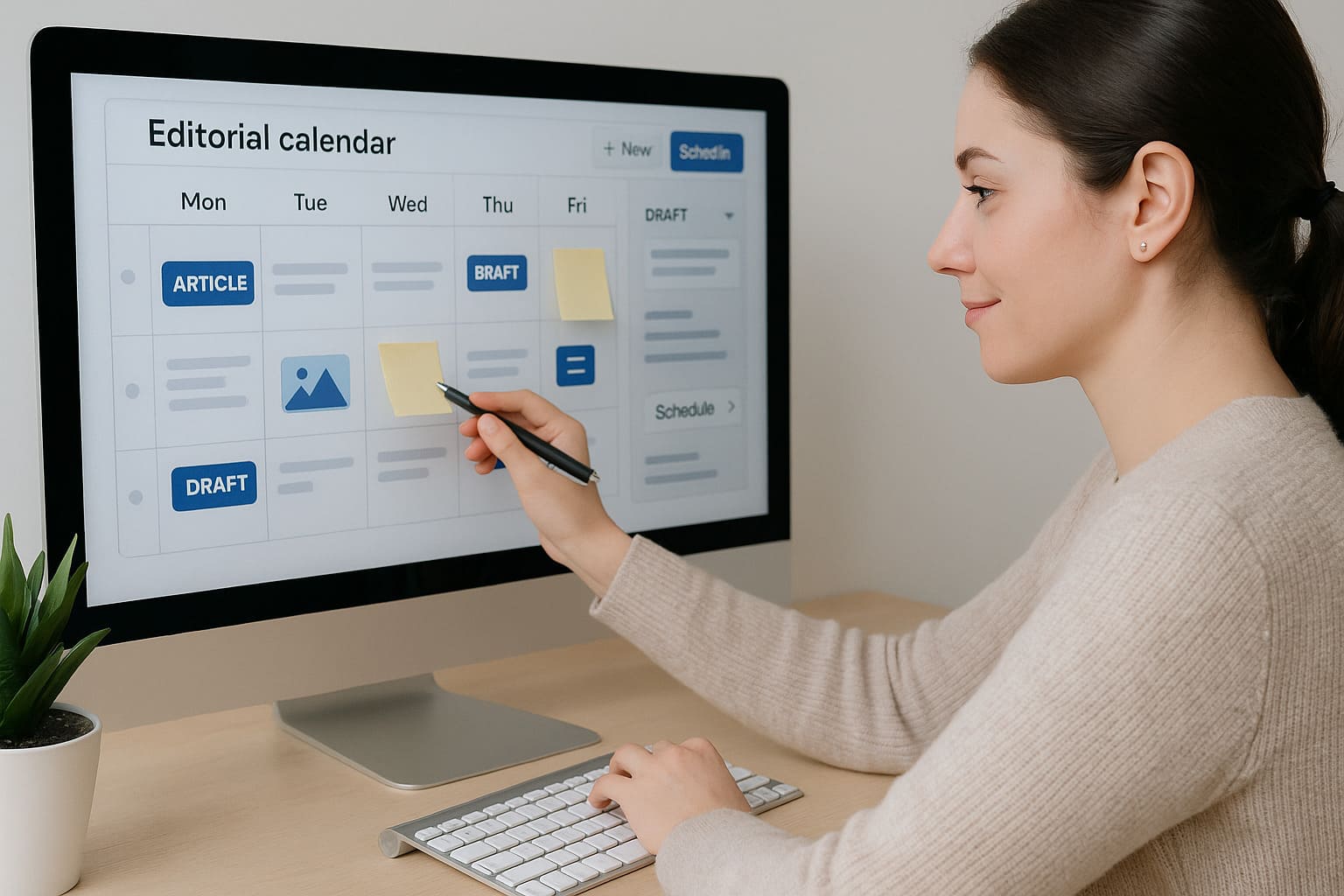 comment créer un planning éditorial
